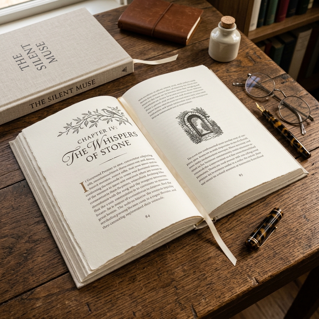 Book Interior Layout Art