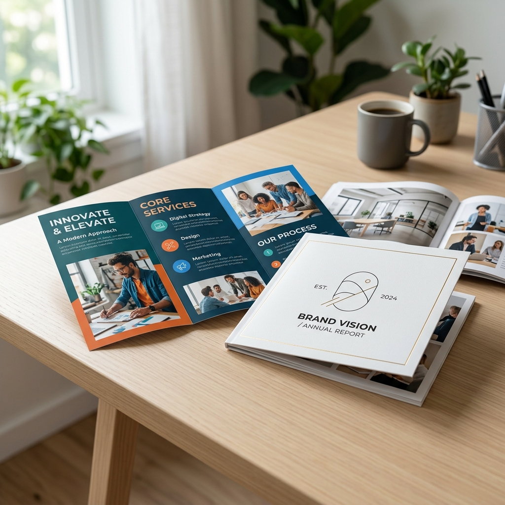 Creative Brochure Mockup