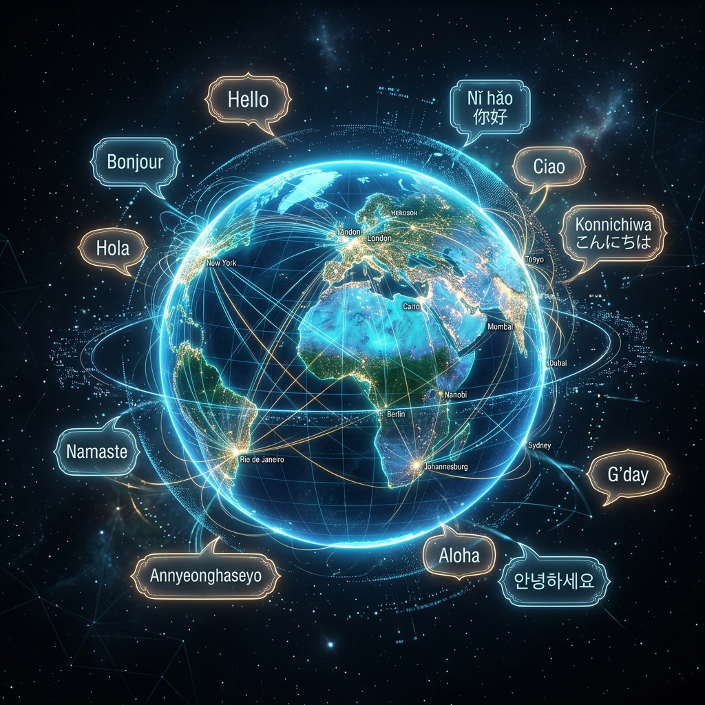 Global Multilingual Web Connections